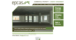 Desktop Screenshot of epcas.co.uk